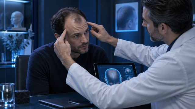 Alopécie androgénétique : quand la greffe peut aider