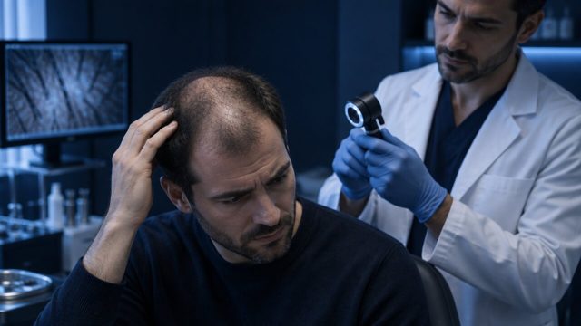 Burning Scalp and Hair Loss: Evaluate Before Transplantation