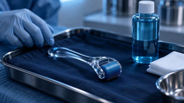Dermaroller für die Kopfhaut und Sicherheit nach Haartransplantation