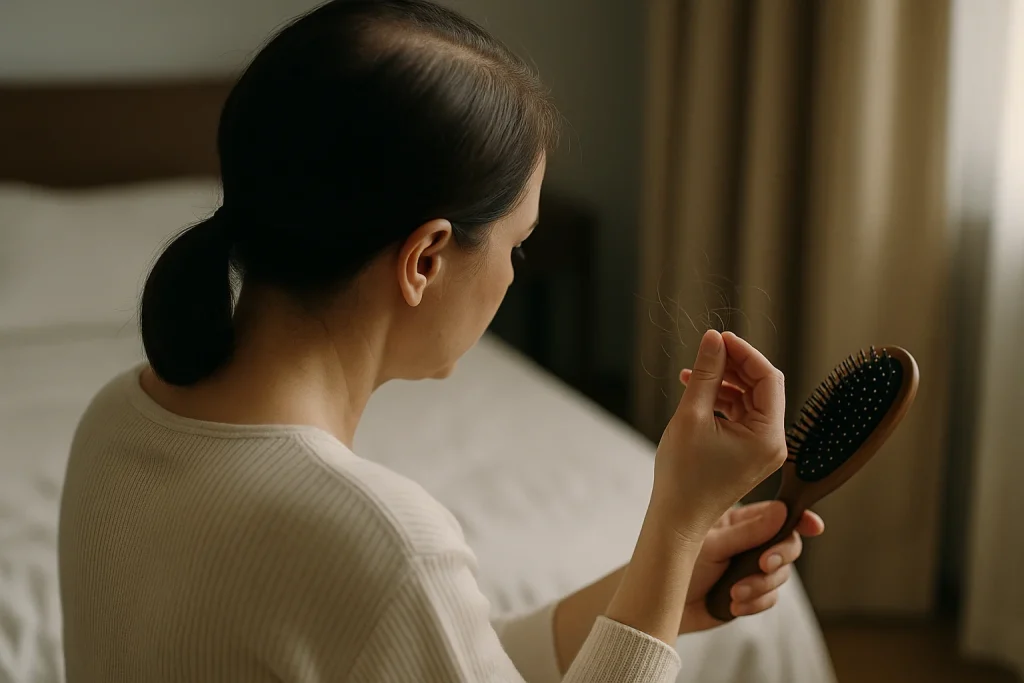Hair Loss During Pregnancy and Transplant Timing