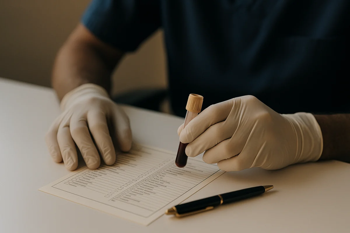 Vitamin D blood test before hair transplant