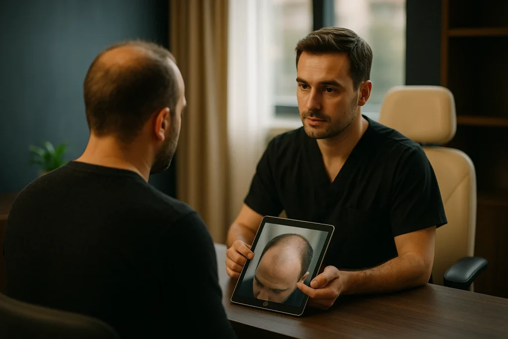 Hair Transplants for Male Pattern Baldness