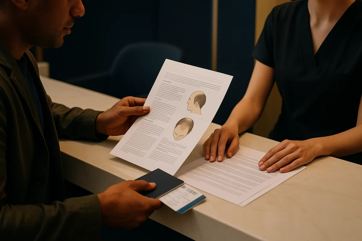 Reviewing written treatment terms