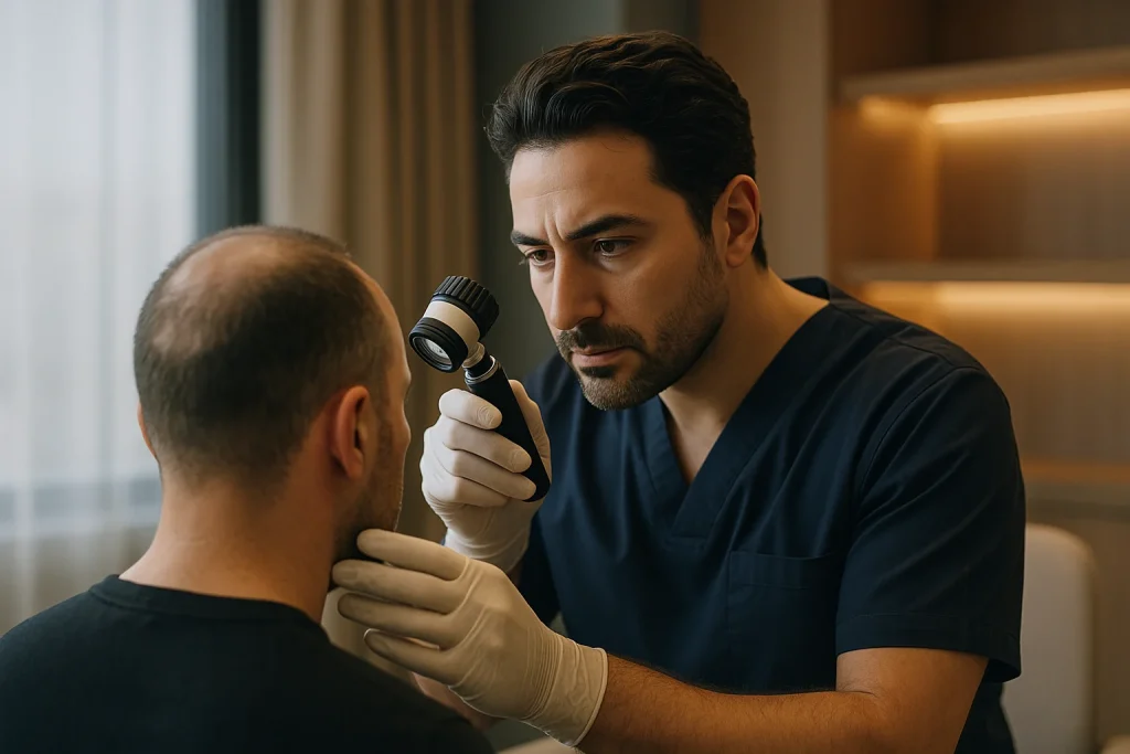 Treating Scalp Folliculitis Before Hair Transplant