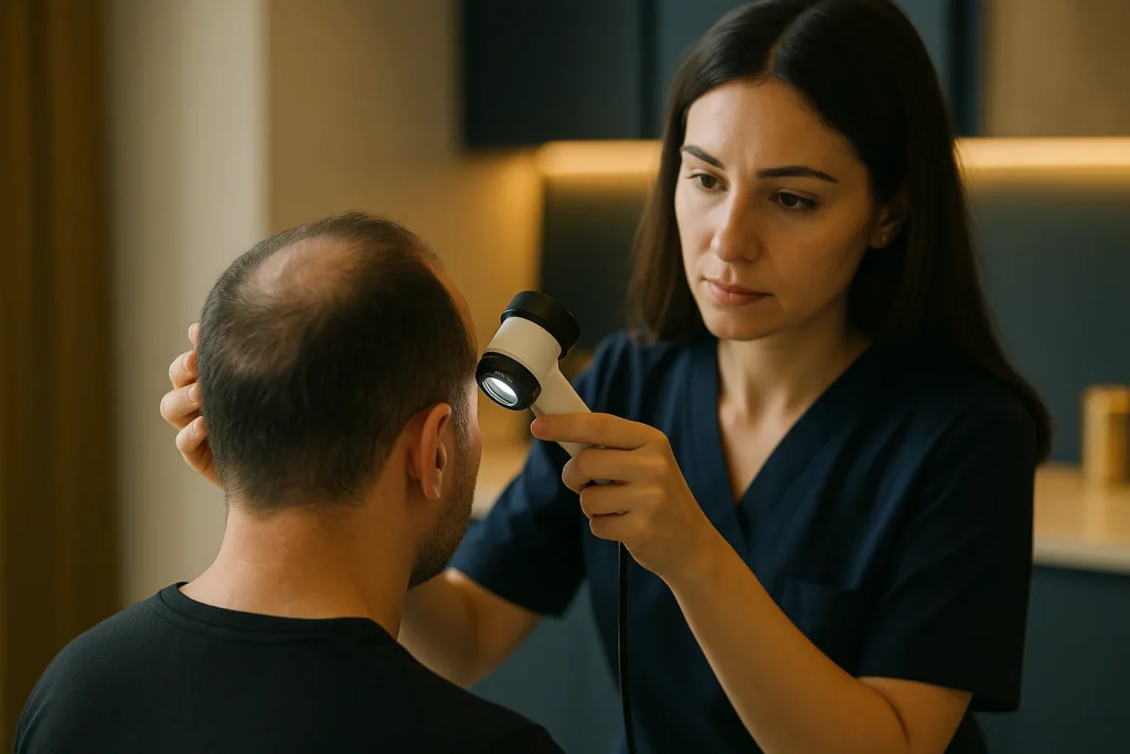 Burning Scalp and Hair Loss: Evaluate Before Transplantation