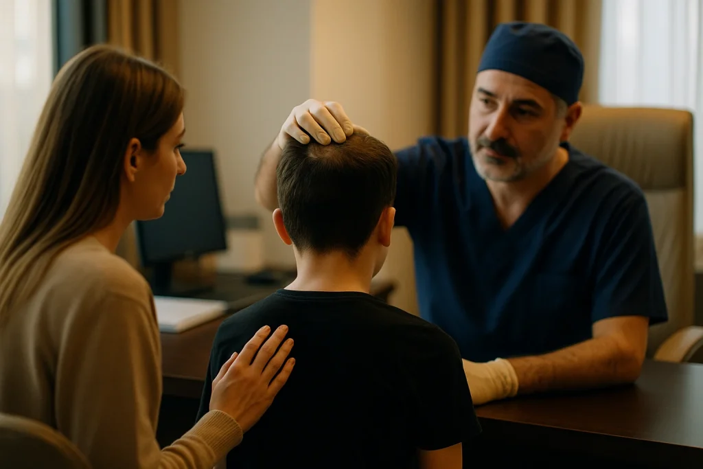 Hair Loss in Adolescence: When Is a Transplant Appropriate?