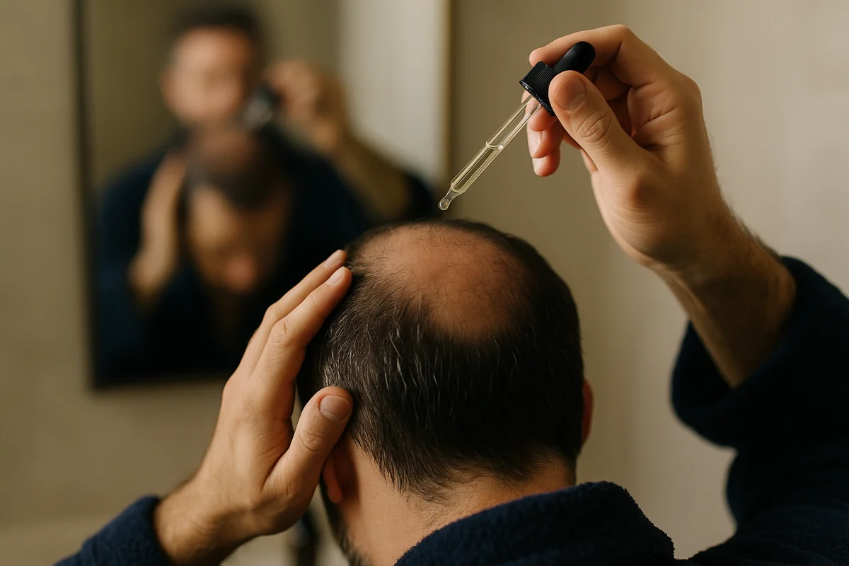 Topical scalp treatment for thinning hair