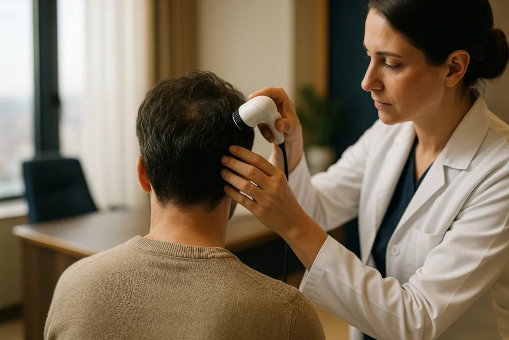 Hair Thinning and Weight Gain Before Hair Restoration