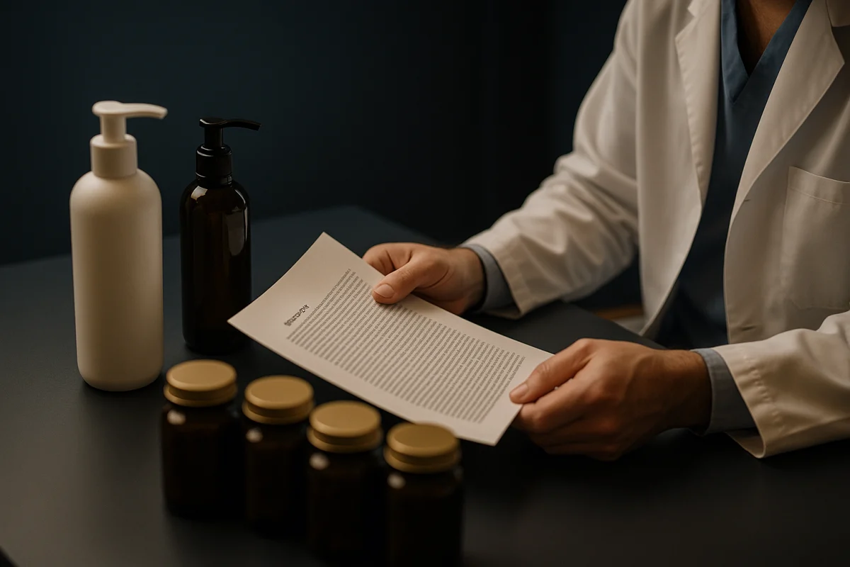 Reviewing supplements before hair transplantation