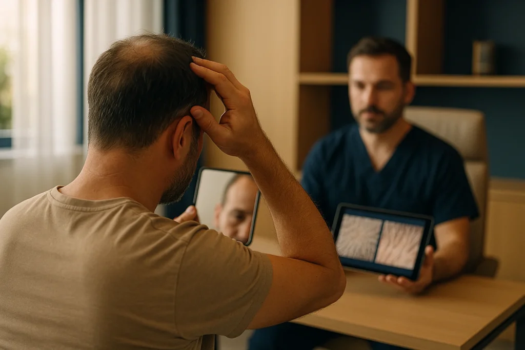 How Much Hair Fall Is Normal Before a Transplant Consultation