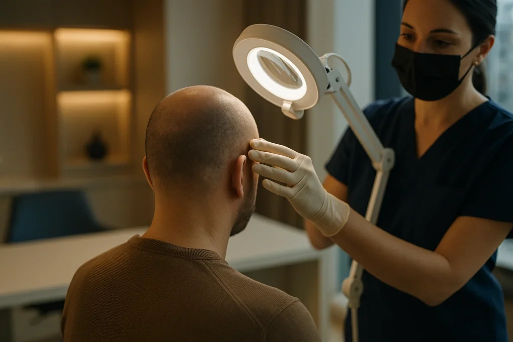 Scalp Dermarollers and Hair Transplant Safety