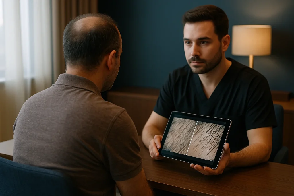 Stress-Related Hair Shedding Before Hair Transplant Planning