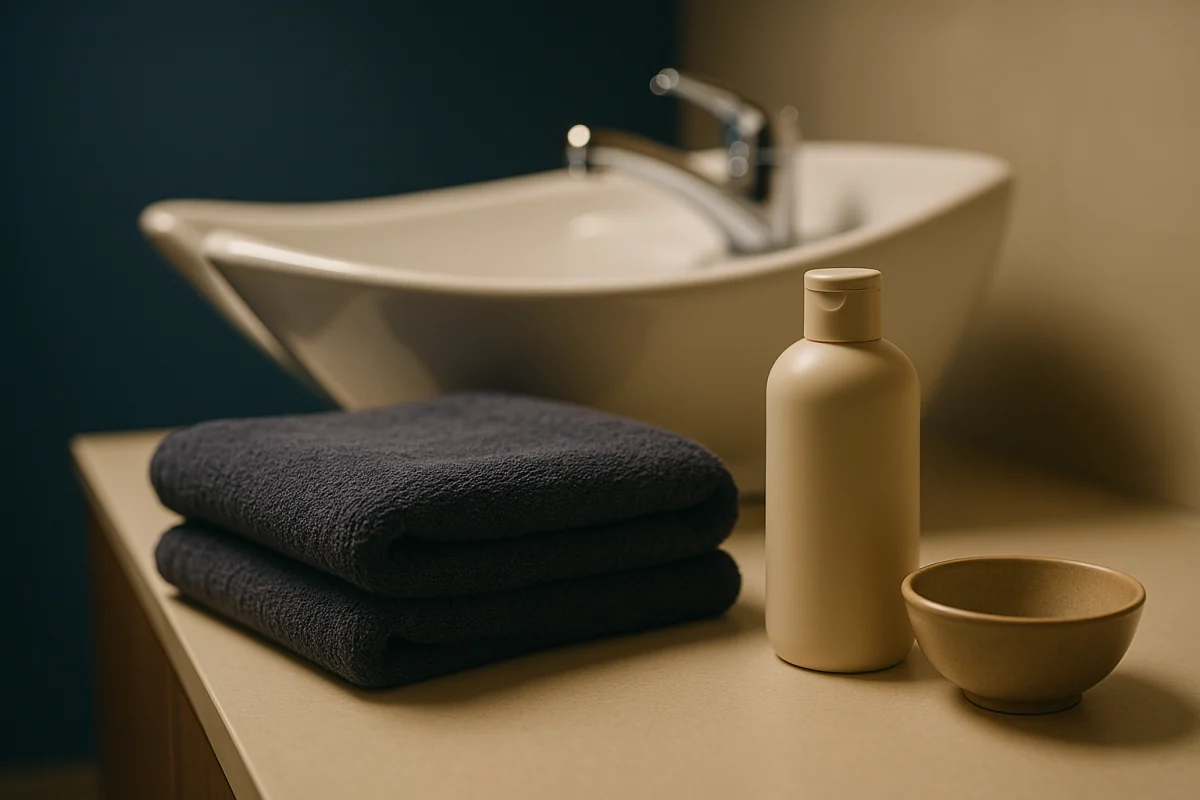 Gentle hair washing supplies after treatment