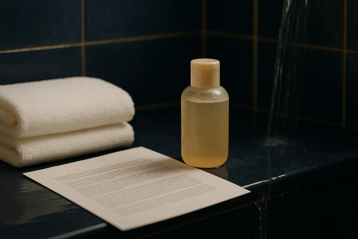 Gentle hair transplant washing supplies