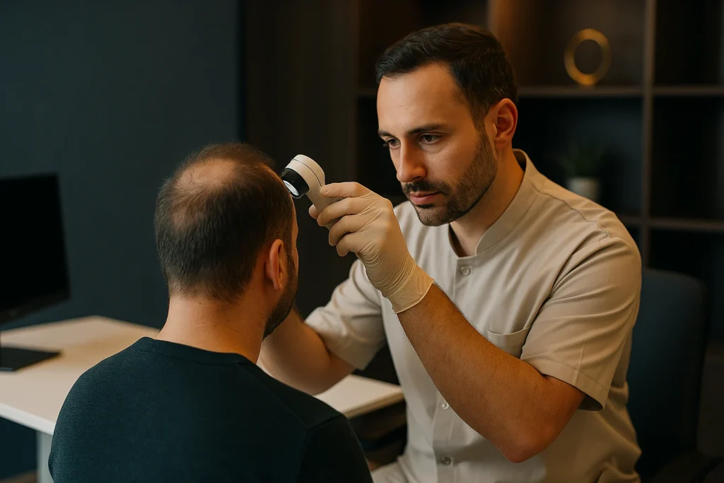 Dihydrotestosterone Levels and Male Hair Transplant Planning
