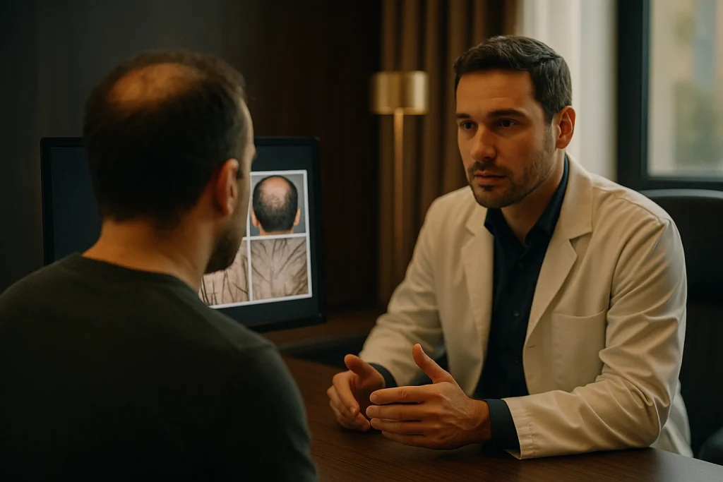 Finasteride Results and Hair Transplant Treatment Planning