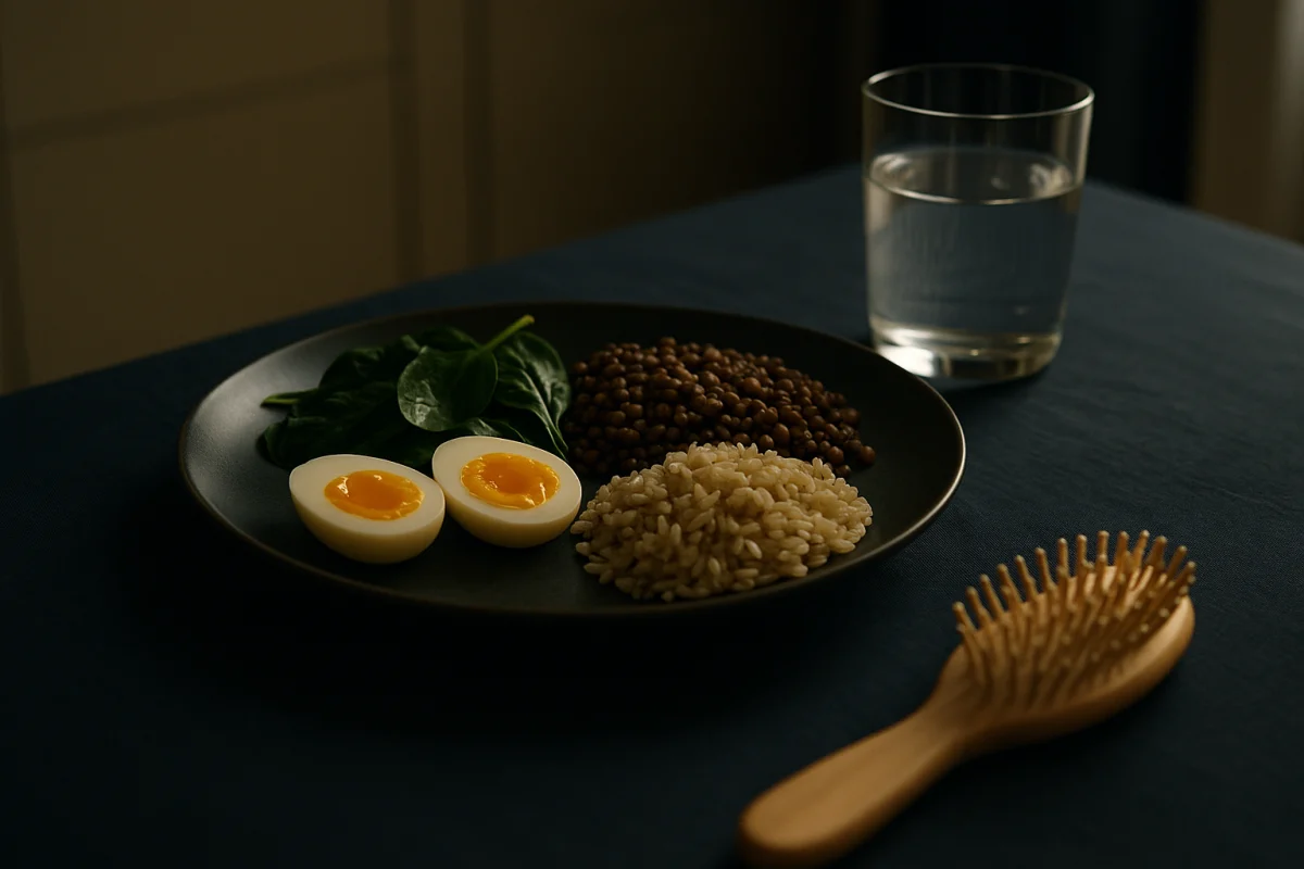 Balanced meal supporting post-surgery recovery