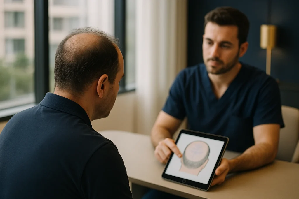 Managing Dht-Related Hair Loss Before Transplant Surgery