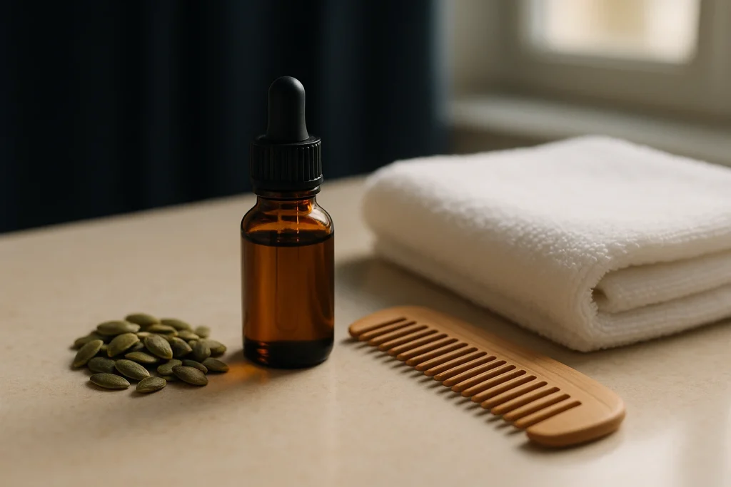 Pumpkin Seed Oil for Hair Growth: Expectations Before Transplant