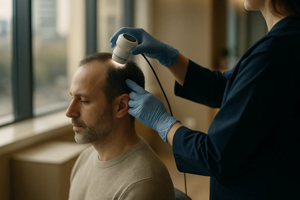 Scalp Inflammation and Hair Transplant Readiness
