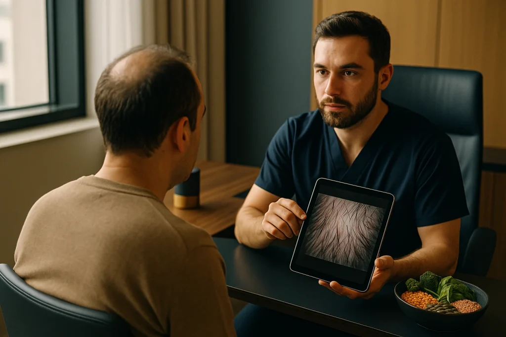Vegetarian Hair Loss: Nutrient Checks Before Transplantation