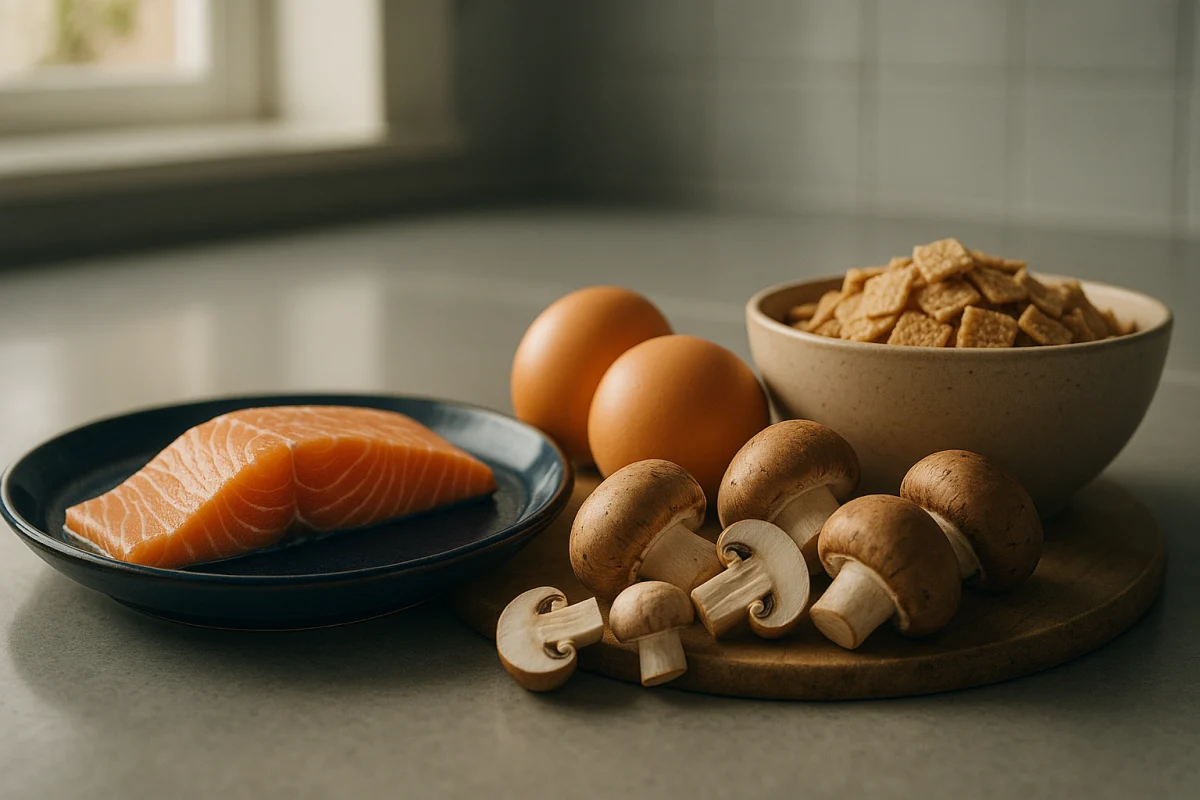 Foods that can support vitamin D intake